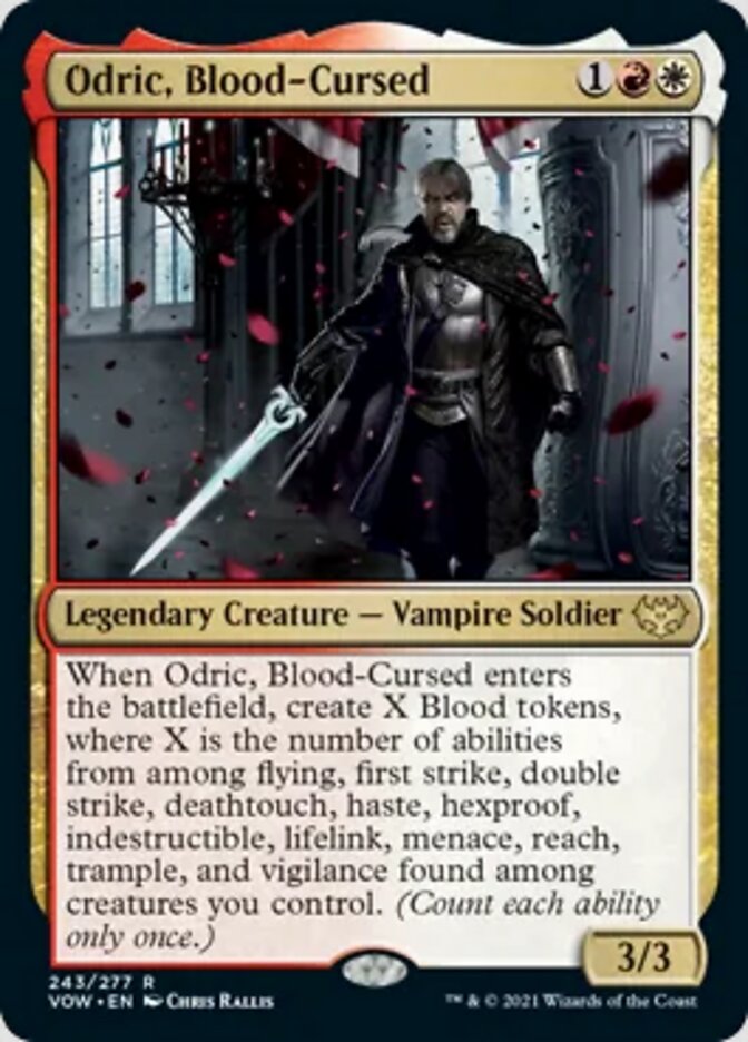 Odric, Blood-Cursed [Innistrad: Crimson Vow] | Mega City Incorporated