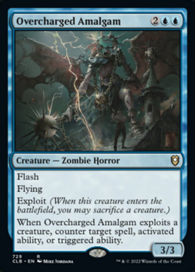 Overcharged Amalgam [Commander Legends: Battle for Baldur's Gate] | Mega City Incorporated