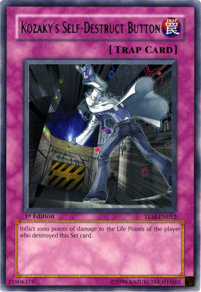 Kozaky's Self-Destruct Button [TLM-EN052] Rare | Mega City Incorporated