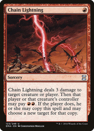 Chain Lightning [Eternal Masters] | Mega City Incorporated