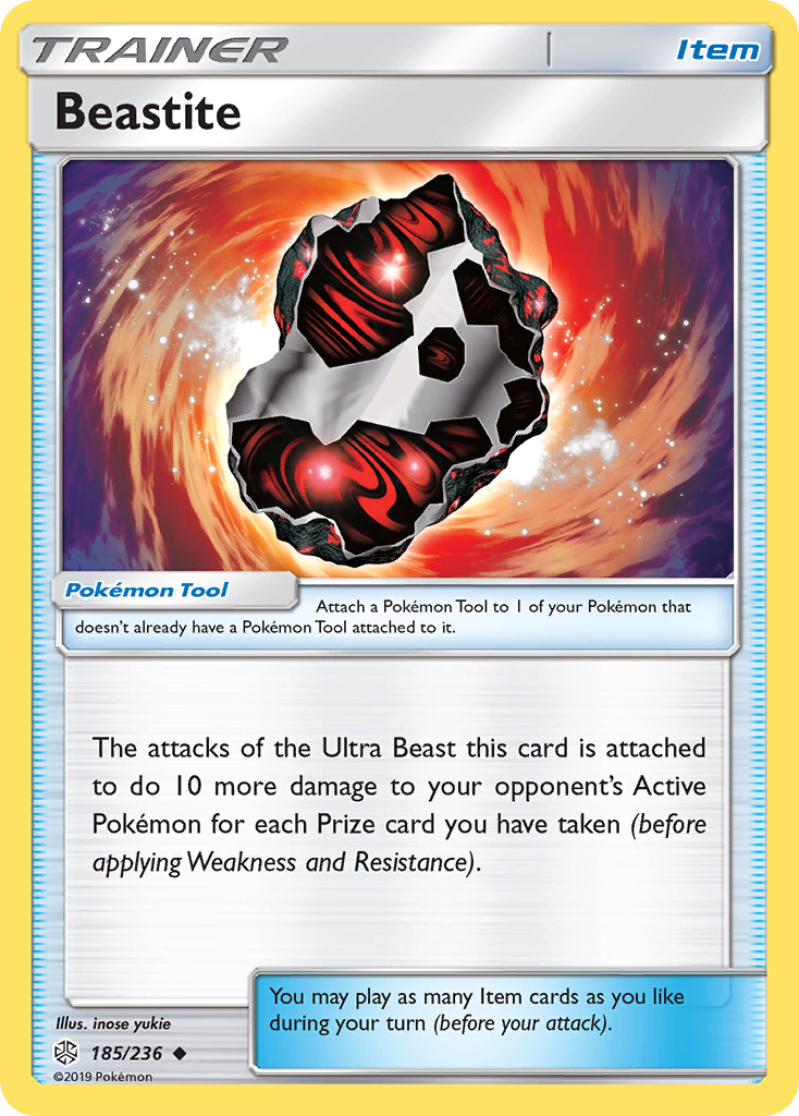 Beastite (185/236) [Sun & Moon: Cosmic Eclipse] | Mega City Incorporated