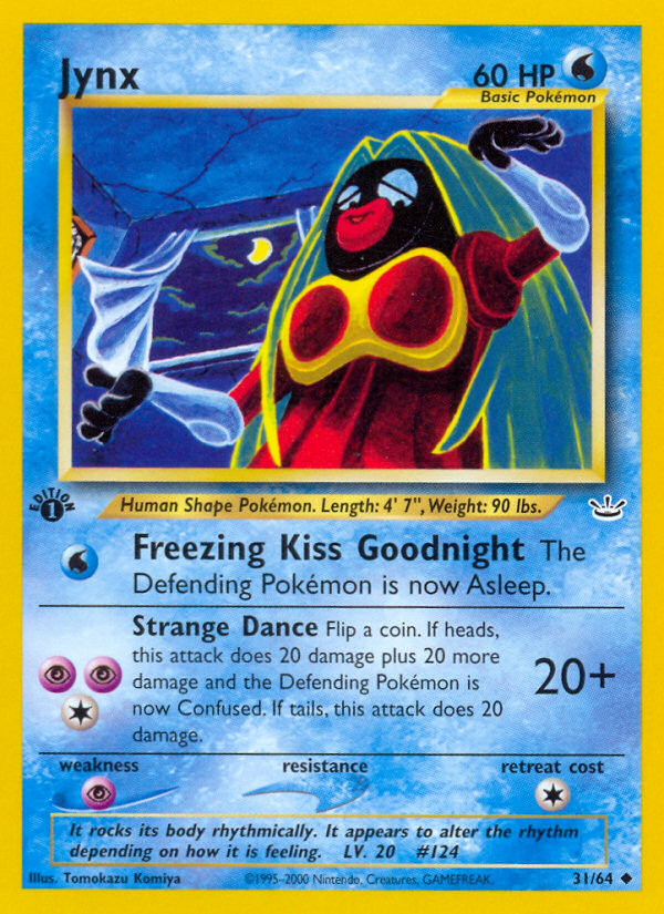 Jynx (31/64) [Neo Revelation 1st Edition] | Mega City Incorporated