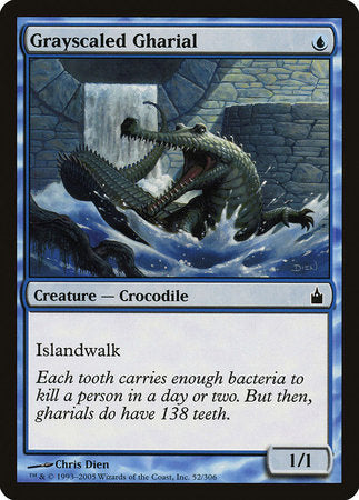 Grayscaled Gharial [Ravnica: City of Guilds] | Mega City Incorporated