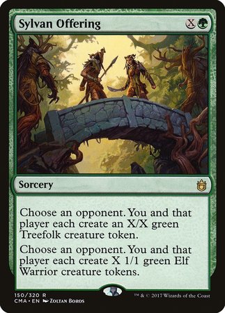 Sylvan Offering [Commander Anthology] | Mega City Incorporated