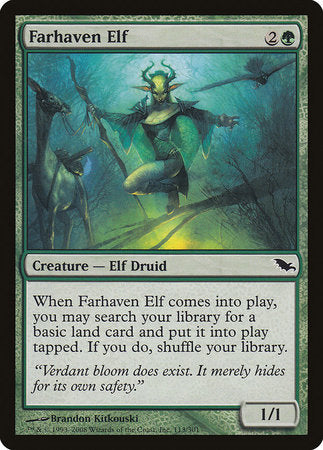 Farhaven Elf [Shadowmoor] | Mega City Incorporated