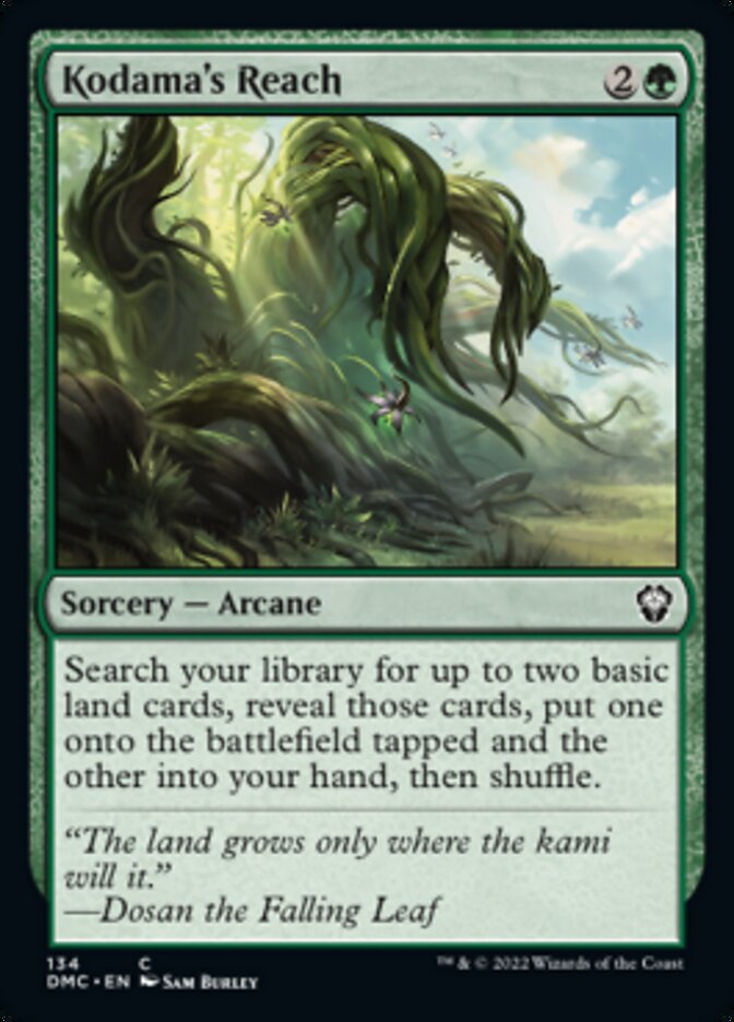 Kodama's Reach [Dominaria United Commander] | Mega City Incorporated