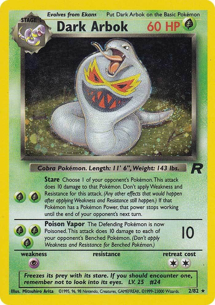 Dark Arbok (2/82) [Team Rocket Unlimited] | Mega City Incorporated