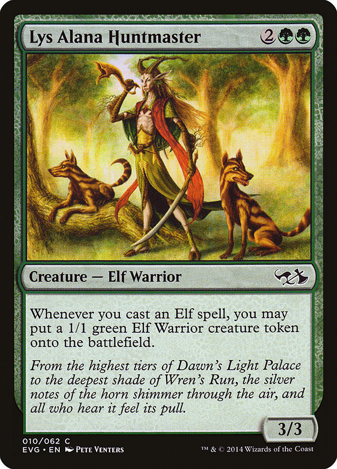 Lys Alana Huntmaster (Elves vs. Goblins) [Duel Decks Anthology] | Mega City Incorporated