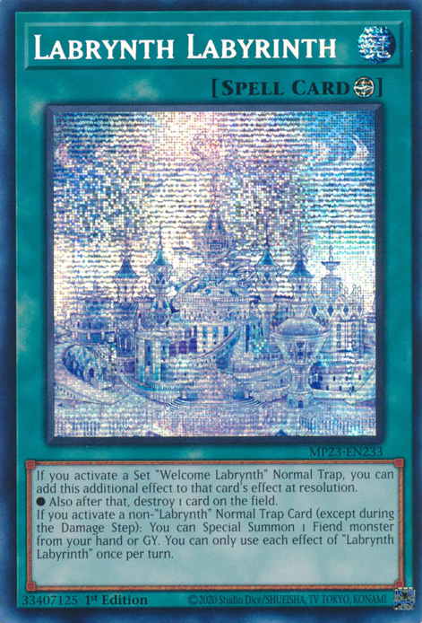 Labrynth Labyrinth [MP23-EN233] Prismatic Secret Rare | Mega City Incorporated