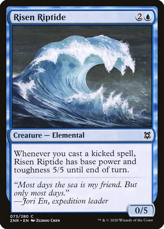 Risen Riptide [Zendikar Rising] | Mega City Incorporated