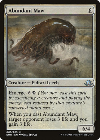 Abundant Maw [Eldritch Moon] | Mega City Incorporated