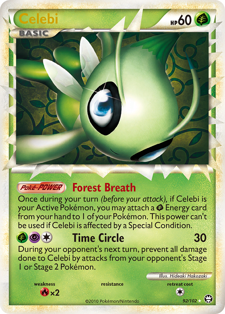 Celebi (92/102) [HeartGold & SoulSilver: Triumphant] | Mega City Incorporated