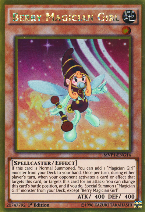 Berry Magician Girl [MVP1-ENG14] Gold Rare | Mega City Incorporated