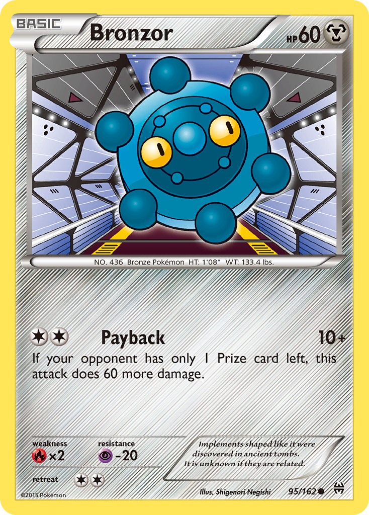 Bronzor (95/162) [XY: BREAKthrough] | Mega City Incorporated