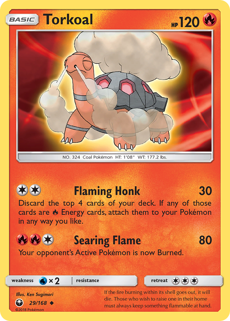 Torkoal (29/168) [Sun & Moon: Celestial Storm] | Mega City Incorporated