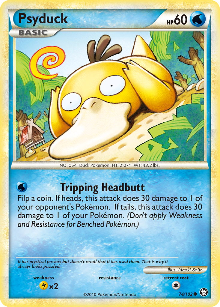 Psyduck (74/102) [HeartGold & SoulSilver: Triumphant] | Mega City Incorporated