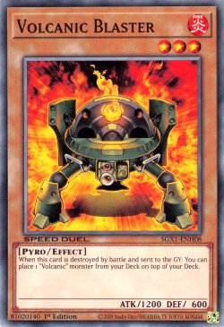 Volcanic Blaster [SGX1-ENH08] Common | Mega City Incorporated