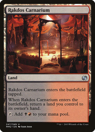 Rakdos Carnarium [Modern Masters 2015] | Mega City Incorporated