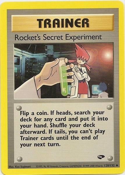 Rocket's Secret Experiment (120/132) [Gym Challenge Unlimited] | Mega City Incorporated