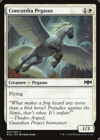 Concordia Pegasus [Ravnica Allegiance] | Mega City Incorporated