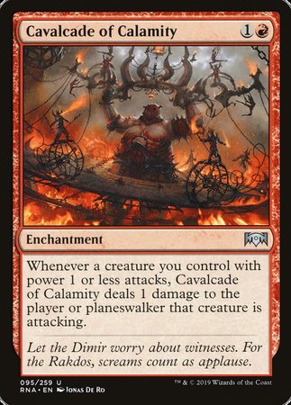 Cavalcade of Calamity [Ravnica Allegiance] | Mega City Incorporated