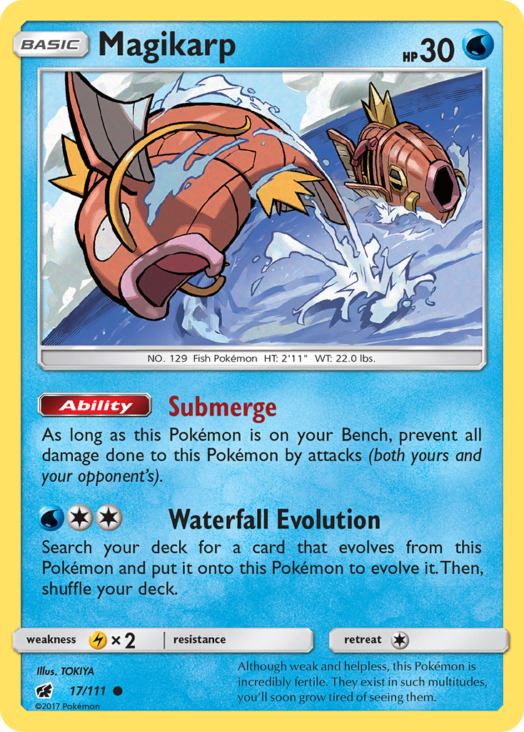 Magikarp (17/111) [Sun & Moon: Crimson Invasion] | Mega City Incorporated