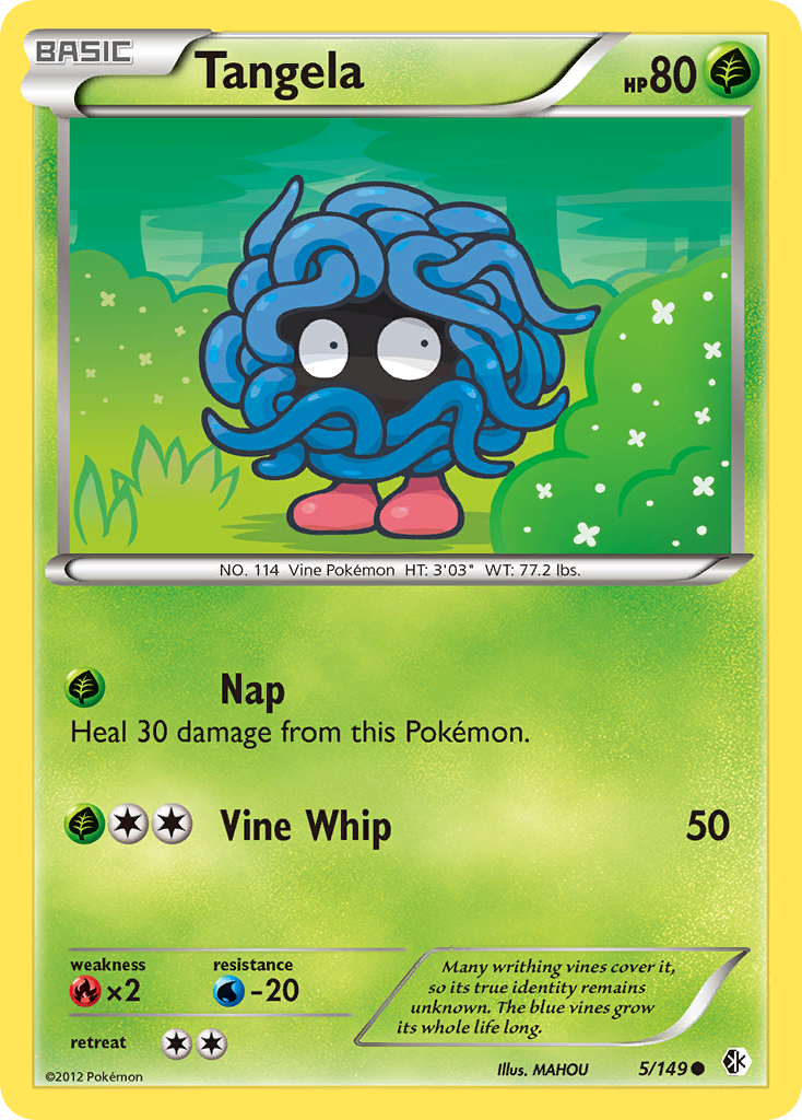 Tangela (5/149) [Black & White: Boundaries Crossed] | Mega City Incorporated