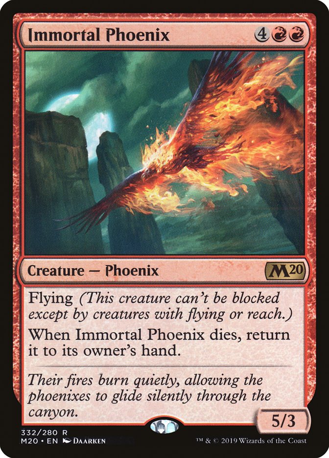 Immortal Phoenix [Core Set 2020] | Mega City Incorporated