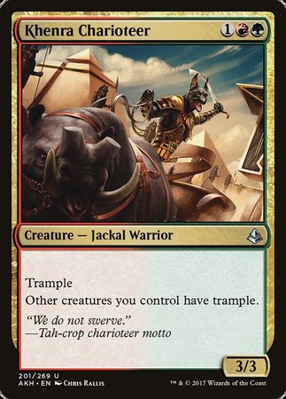 Khenra Charioteer [Amonkhet] | Mega City Incorporated