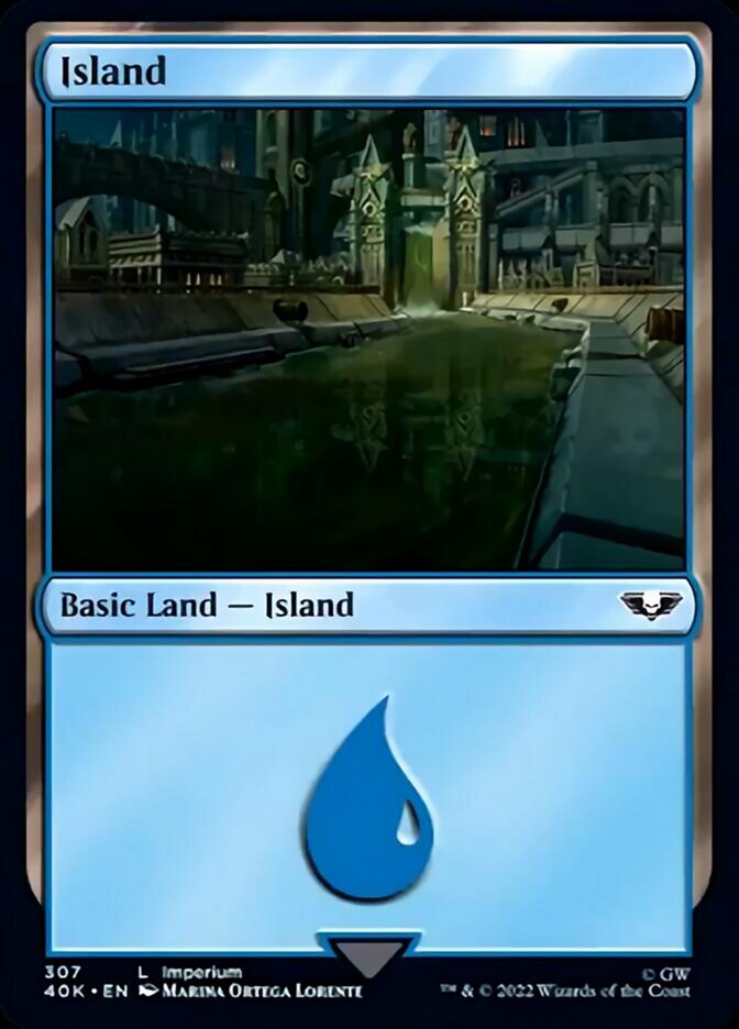 Island (307) [Universes Beyond: Warhammer 40,000] | Mega City Incorporated