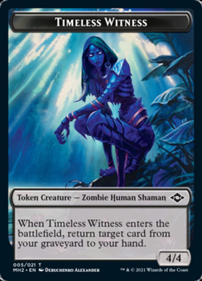 Timeless Witness Token // Treasure Token (#20) [Modern Horizons 2 Tokens] | Mega City Incorporated