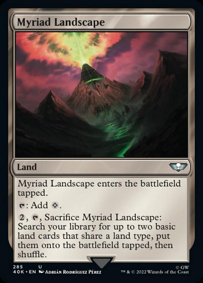 Myriad Landscape [Universes Beyond: Warhammer 40,000] | Mega City Incorporated