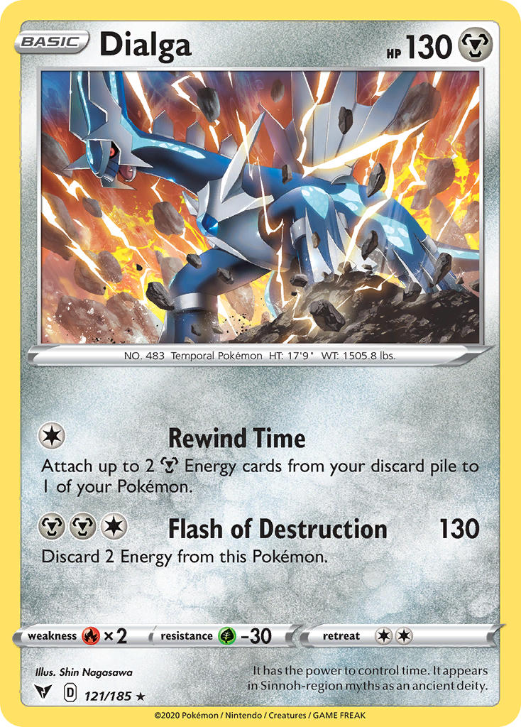 Dialga (121/185) [Sword & Shield: Vivid Voltage] | Mega City Incorporated