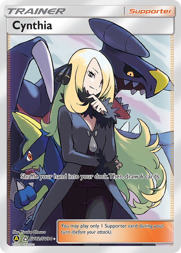 Cynthia (SV82/SV94) [Sun & Moon: Hidden Fates - Shiny Vault] | Mega City Incorporated