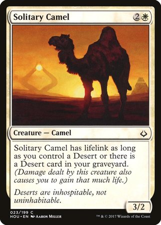 Solitary Camel [Hour of Devastation] | Mega City Incorporated