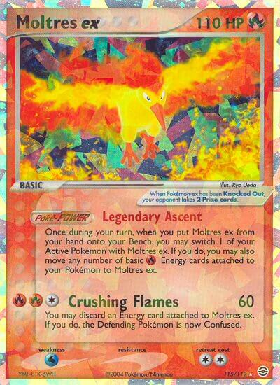 Moltres ex (115/112) [EX: FireRed & LeafGreen] | Mega City Incorporated