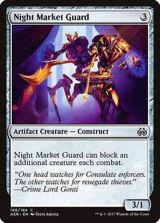 Night Market Guard [Aether Revolt] | Mega City Incorporated