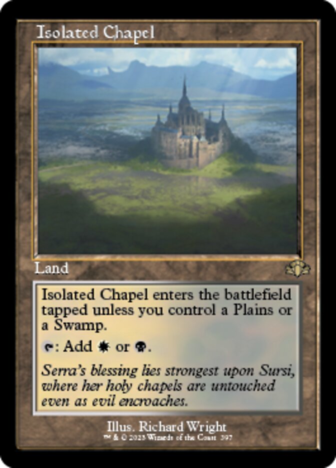 Isolated Chapel (Retro) [Dominaria Remastered] | Mega City Incorporated