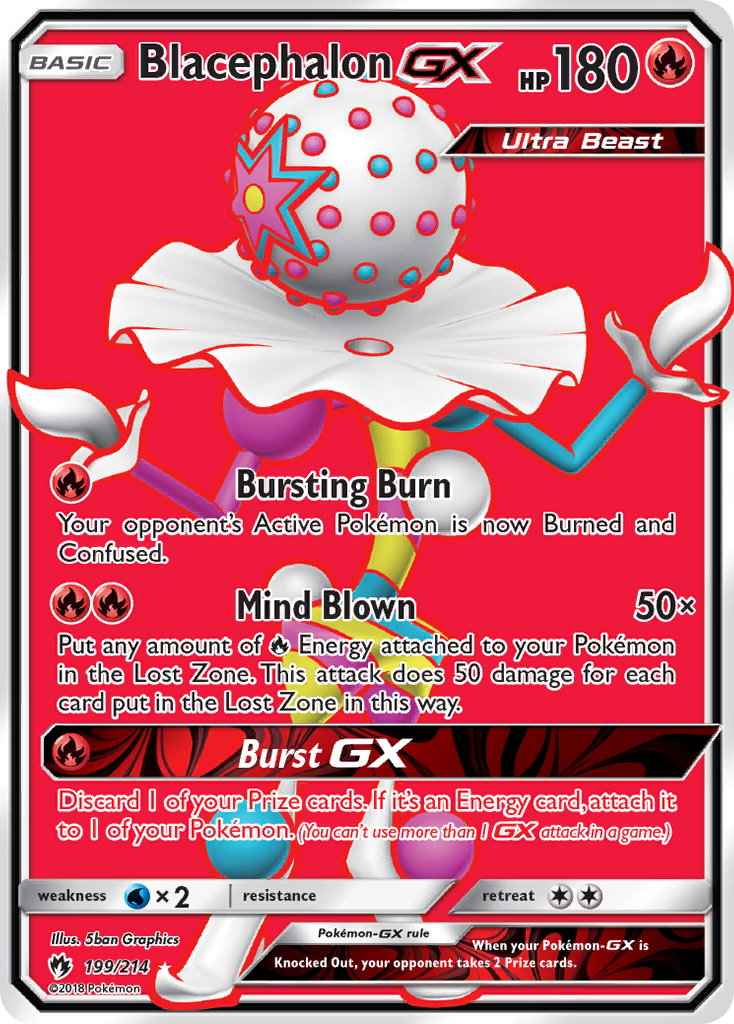 Blacephalon GX (199/214) [Sun & Moon: Lost Thunder] | Mega City Incorporated