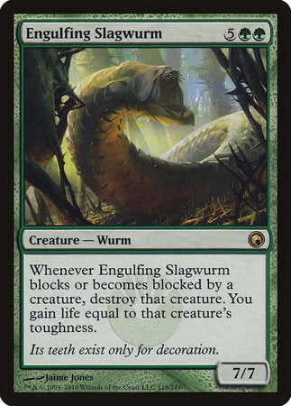 Engulfing Slagwurm [Scars of Mirrodin] | Mega City Incorporated