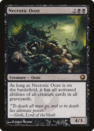 Necrotic Ooze [Scars of Mirrodin] | Mega City Incorporated