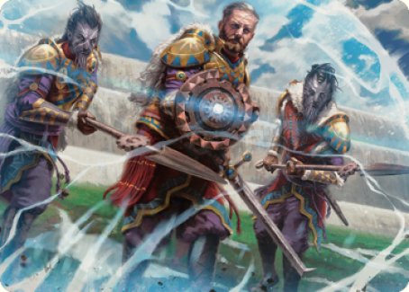 Argivian Phalanx Art Card [Dominaria United Art Series] | Mega City Incorporated