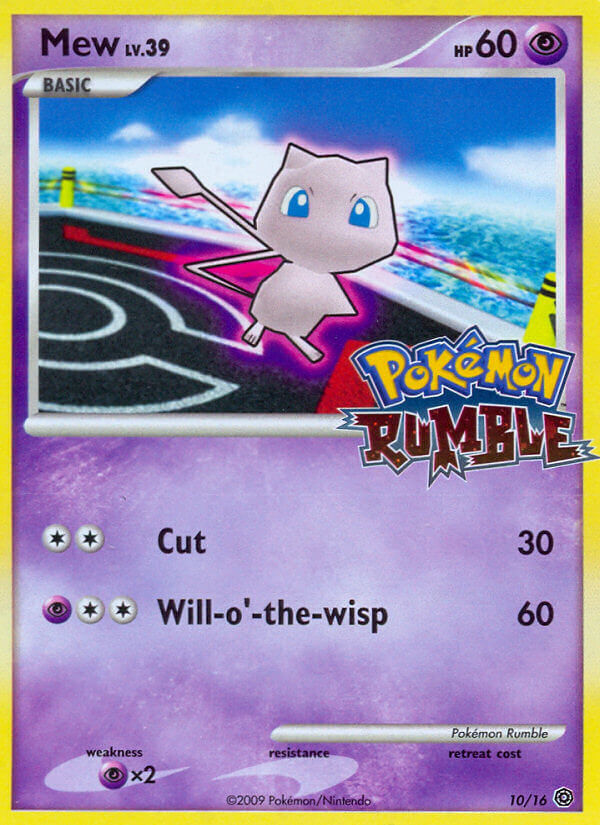 Mew (10/16) [Pokémon Rumble] | Mega City Incorporated