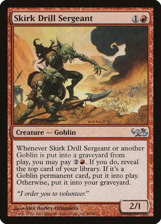 Skirk Drill Sergeant [Duel Decks: Elves vs. Goblins] | Mega City Incorporated