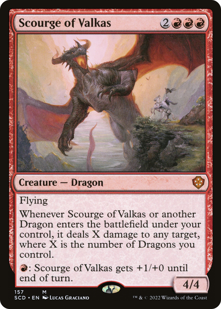 Scourge of Valkas [Starter Commander Decks] | Mega City Incorporated