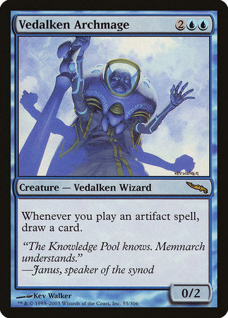 Vedalken Archmage [Mirrodin] | Mega City Incorporated