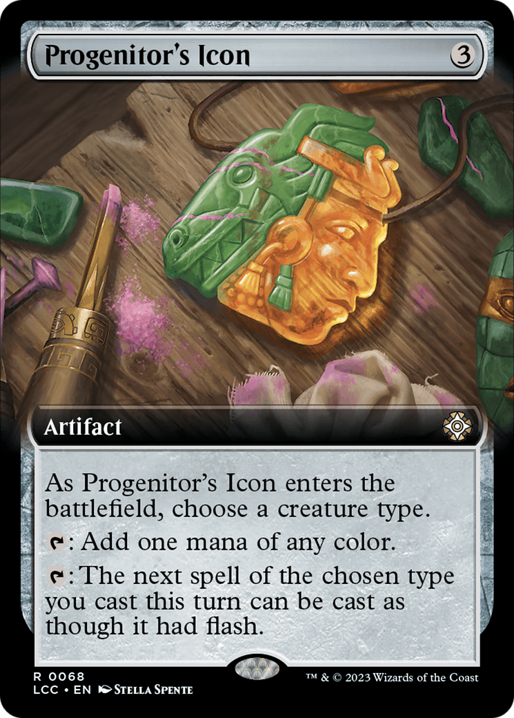 Progenitor's Icon (Extended Art) [The Lost Caverns of Ixalan Commander] | Mega City Incorporated