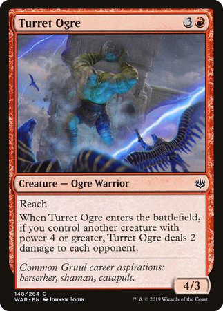 Turret Ogre [War of the Spark] | Mega City Incorporated