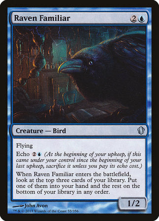 Raven Familiar [Commander 2013] | Mega City Incorporated