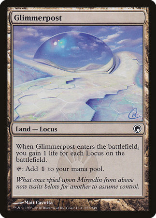 Glimmerpost [Scars of Mirrodin] | Mega City Incorporated